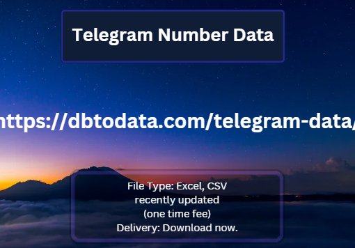 Telegram Number Data