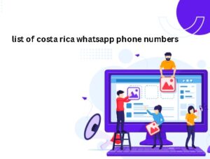 list of costa rica whatsapp phone numbers