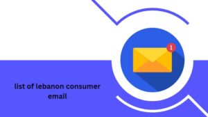 list of lebanon consumer email