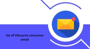 list of lithuania consumer email