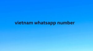 vietnam whatsapp number